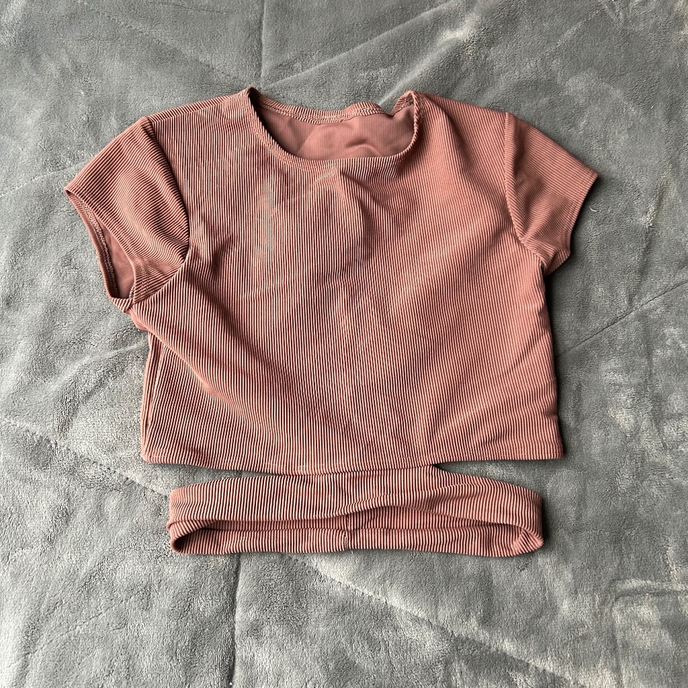 Five dancewear wrap top